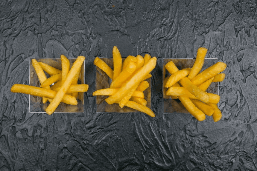 Картофель фри c кетчупом