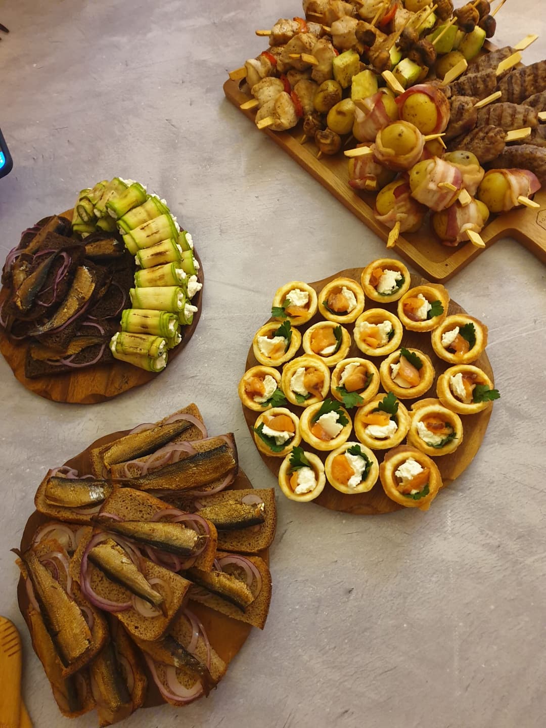 Фуршетный сет «Горячие закуски»