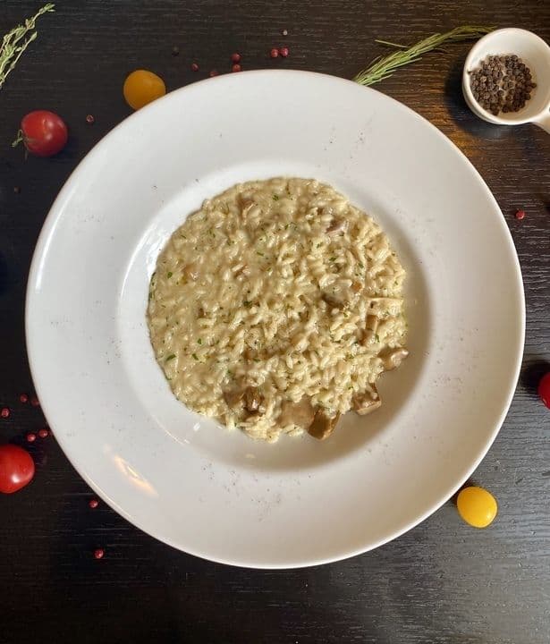 Ризотто с лесными грибами