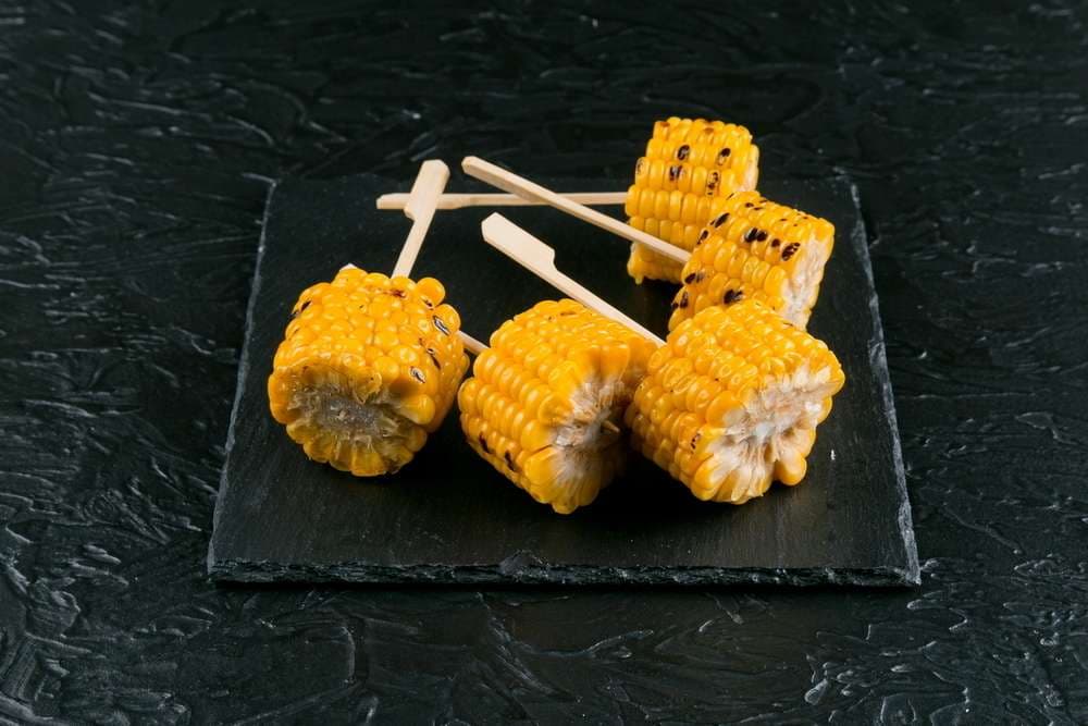 Мини-шашлык из кукурузы