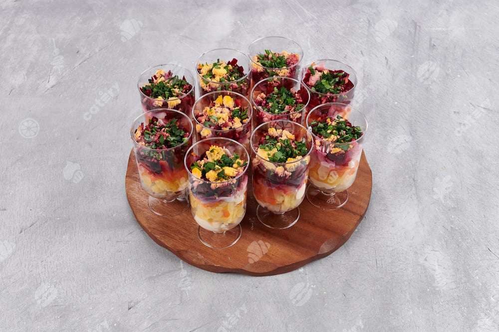 Мини-салат «Селедка под шубой» 1 шт