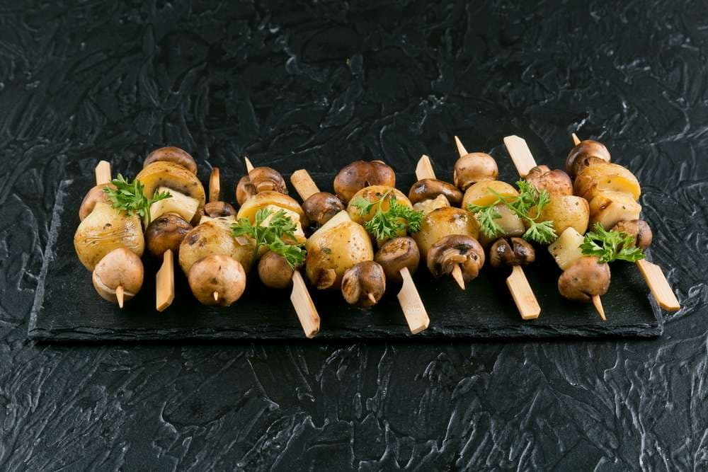 Мини-шашлык овощной