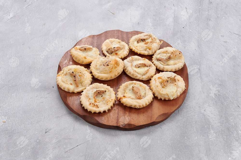 Мини-пицца с курицей