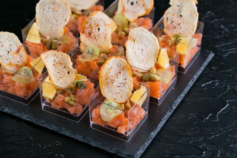 Веррин тар-тар из лосося